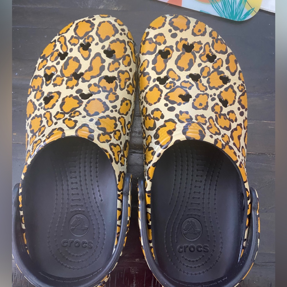 Disney Parks Cheetah Crocs